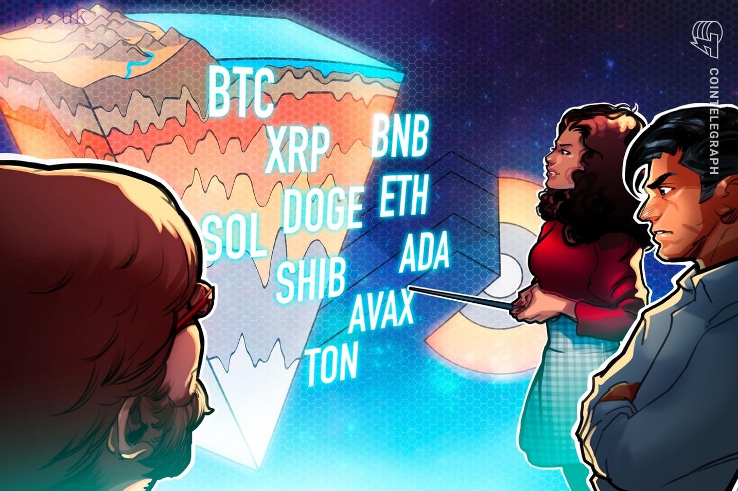 Price analysis 6/26: BTC, ETH, BNB, SOL, XRP, DOGE, TON, ADA, SHIB, AVAX